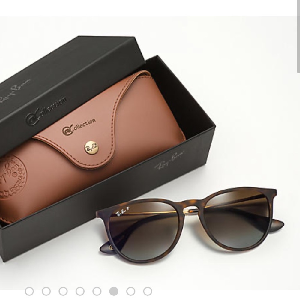 Ray Ban Polarized Erika Glasses Tortoise/Gold